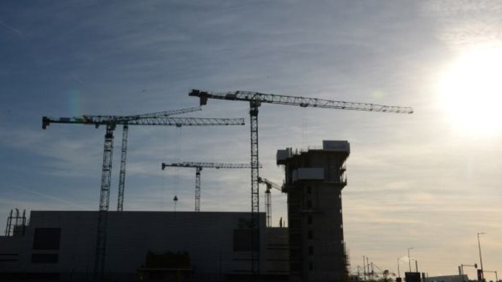 Employment in the construction sector rose 13.9 per cent in the third quarter