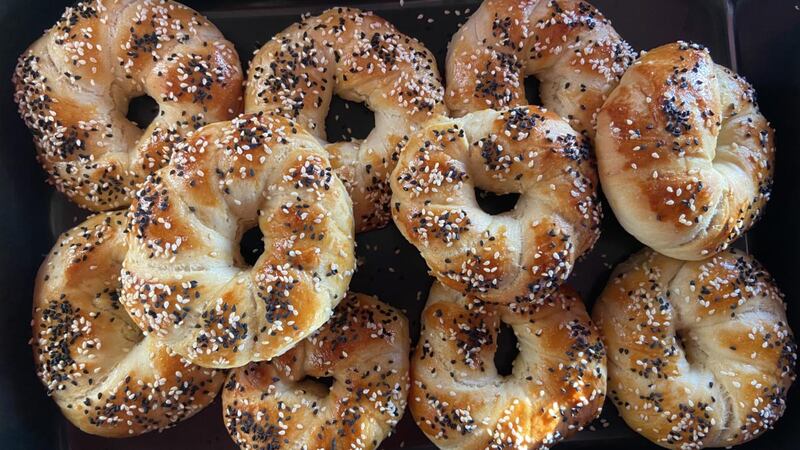 Açma - or Turkish-style bagels. Photograph: Ziya Meral