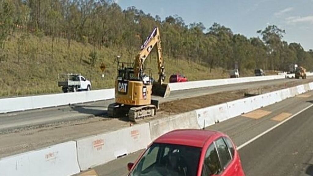 The upgrade involves widening the road from two to three lanes in both directions. File photograph: Google Street View