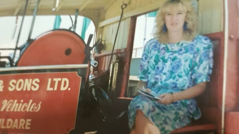 Karen as a younger woman.