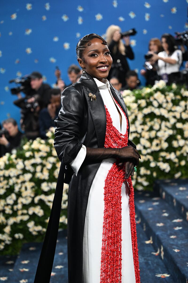 Met Gala: Ayo Edebiri. Photograph: Nina Westervelt/The New York Times