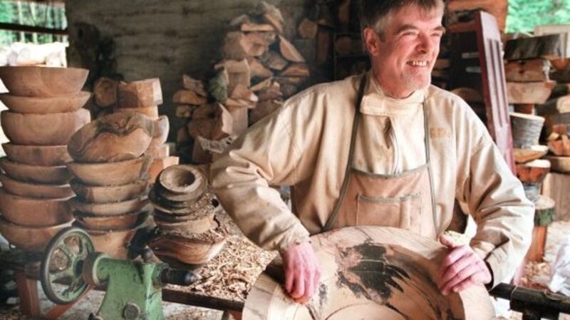 Br Ciarán Forbes set up his workshop in the grounds of Glenstal Abbey and started teaching woodturning to the boys at the school