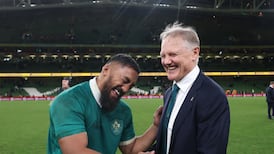 Joe Schmidt: ‘I felt we could have built on our lead after half-time’