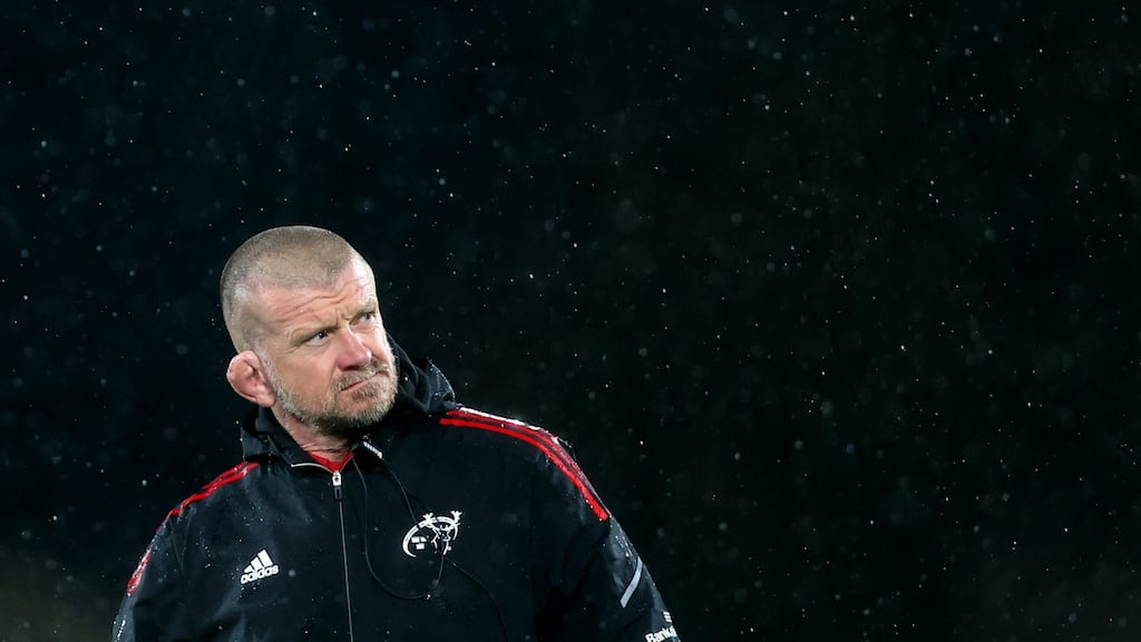 Munster forwards coach Graham Rowntree has signed a two-year contract extension. Photograph: James Crombie/Inpho