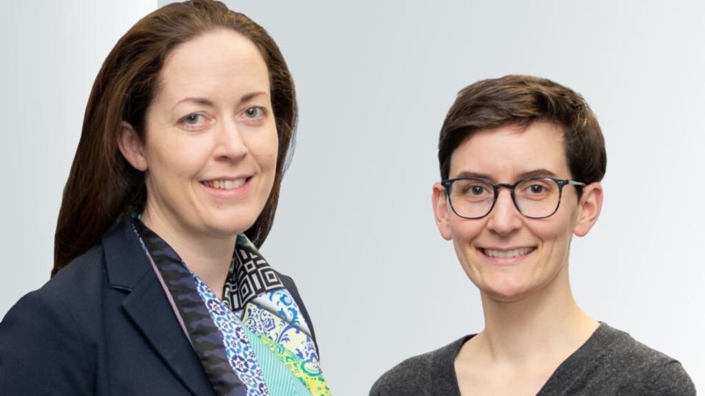 CombiMark co-founders  Aisling and Fiona Snow.