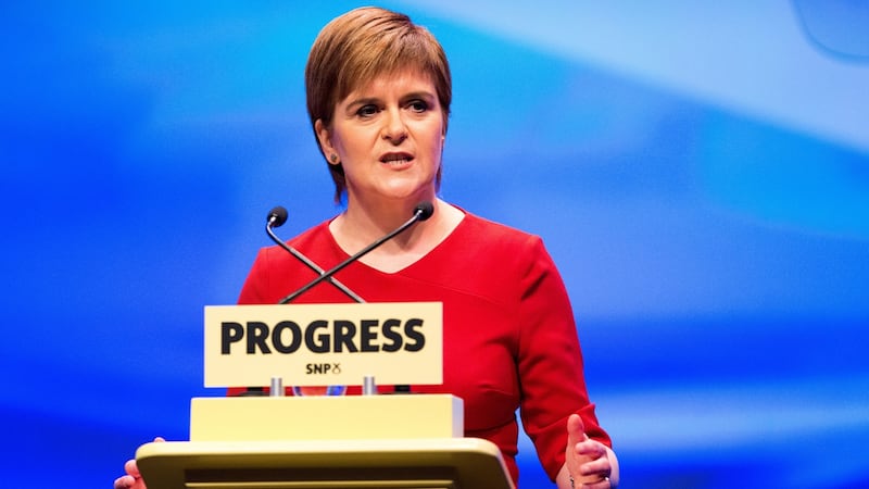 The Scottish National Party (SNP) is in a more difficult situation than at any point since Nicola Sturgeon (above) succeeded Alex Salmond in 2014. Photograph: Robert Perry/EPA