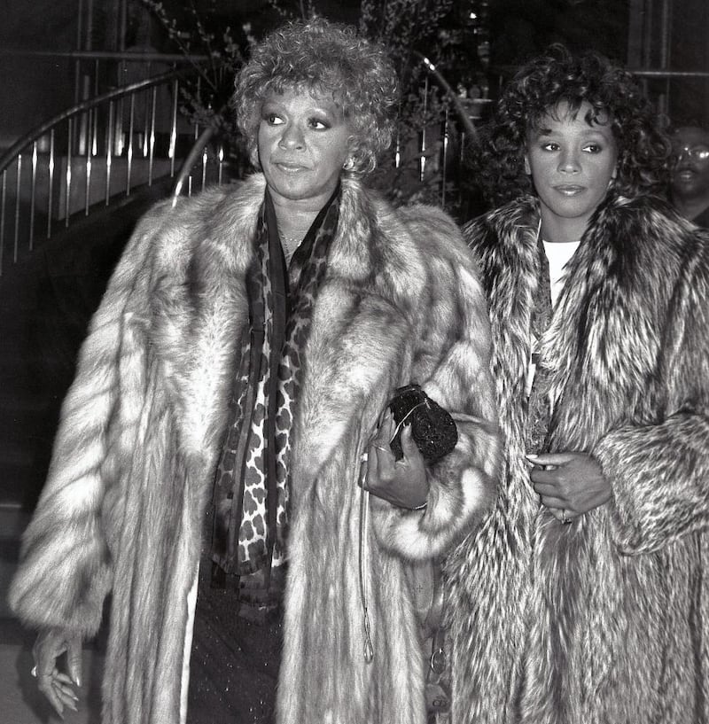 Whitney Houston with her mother, Cissy, in 1989. Photograph: Getty
