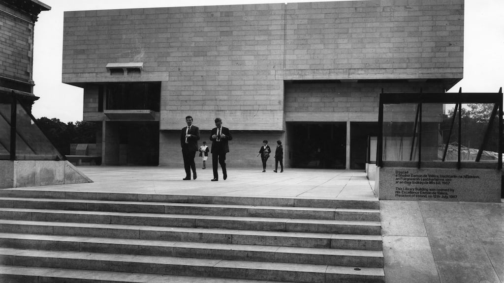 Berkeley Library in Trinity College, Dublin. Photograph: Peter Murtagh
