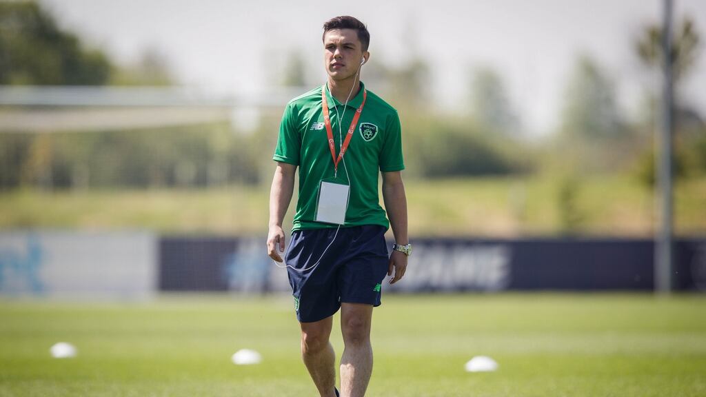 Ireland’s Sean Brennan and Kameron Ledwidge have signed professional contracts with Southampton. Photo: Ryan Byrne/Inpho