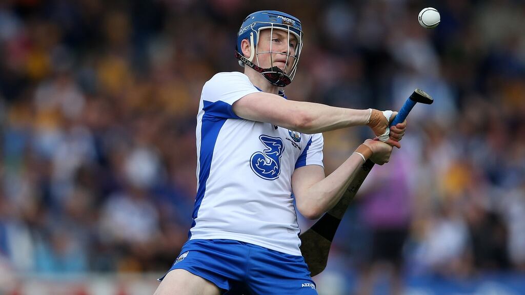 Waterford’s Austin Gleeson is looking forward to facing Clare again. “The second day then was a lot more open, and I expect Sunday to be exactly like that again.” Photograph: Cathal Noonan/Inpho.