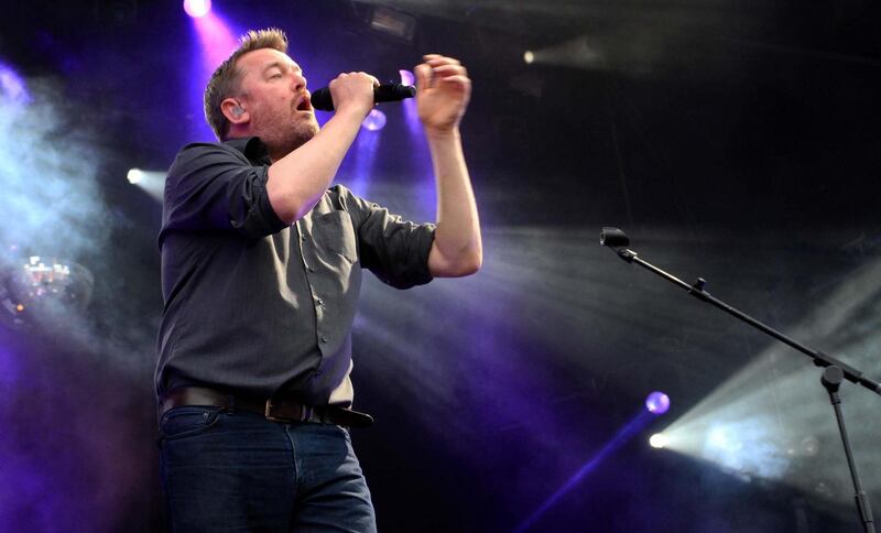 Elbow’s Guy Garvey performs at IMMA, Royal Hospital Kilmainham in Dublin in 2014. Photograph: Nick Bradshaw