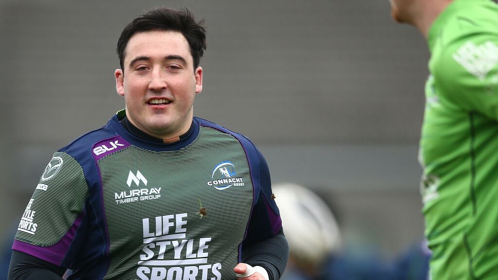 Connacht’s Denis Buckley. Photograph: James Crombie/Inpho