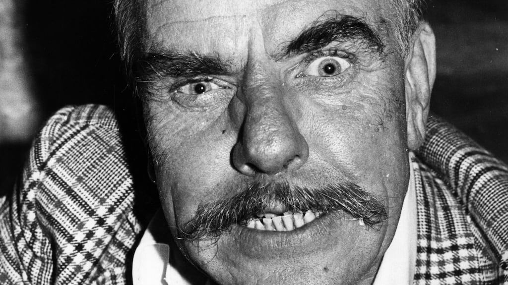 Windsor Davies in “It Ain’t Half Hot Mum”: his eardrum-shattering bellow never failed to amuse viewers. Photograph: Wesley/Keystone/Getty