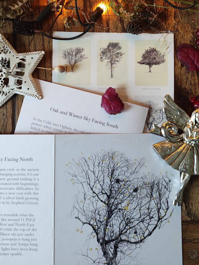 Winter Cards: Box set of seven from Enagh Farrell for €25, or eco-friendly wrap €22