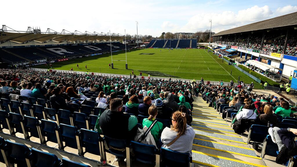2024 Guinness Women's Six Nations Championship Round 2, RDS, Dublin 31/3/2024
Ireland vs Italy
A view of the action at the RDS Main Arena during the game
Mandatory Credit ©INPHO/Ben Brady