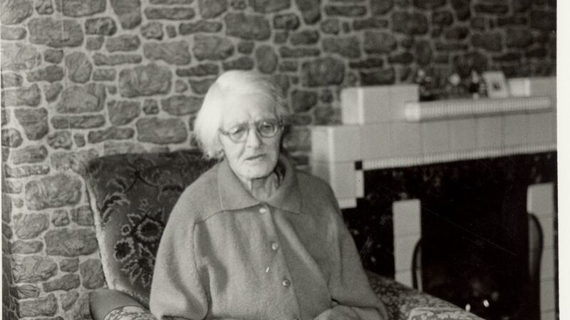 Bridgie Murphy of Monard, near Blarney, Co Cork who sang The Half o’ Crown and a version of the Yellow Rose of Texas. Photograph: Jimmy Crowley