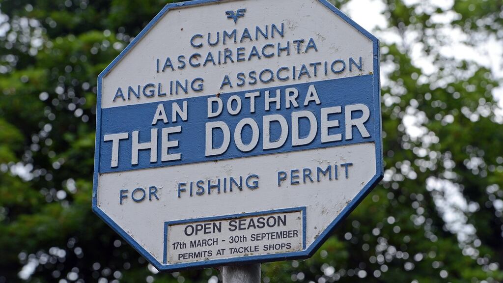 When gardaí  caught up with James Barry he was submerged in the River Dodder. Photograph: Eric Luke