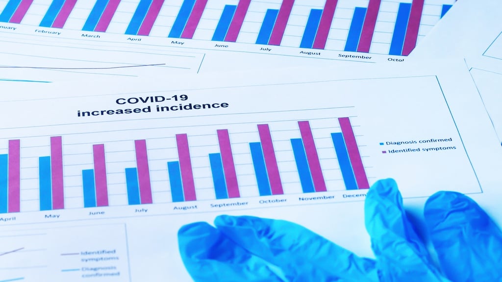 There is further good news for Belmullet, Co Mayo. Recently hit by a surge of cases, the latest figures show its 14-day incidence rate to be at 285.7. File photograph: Getty
