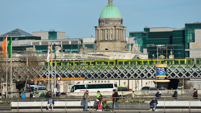 Dublin’s transport needs are so great, the city so sprawled, that priority must be given to “tying bits of the city together”, says James Wickham, a retired professor in sociology at Trinity College Dublin. Photograph: Getty Images