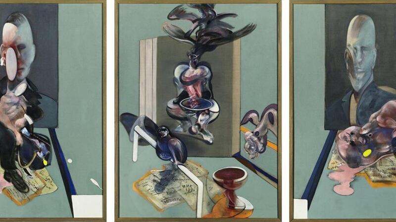 ‘Triptych, 1976’ by Francis Bacon