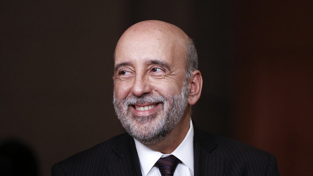 New Central Bank governor Gabriel Makhlouf ‘has been appointed under law’. Photograph: Vivek Prakash/Bloomberg via Getty