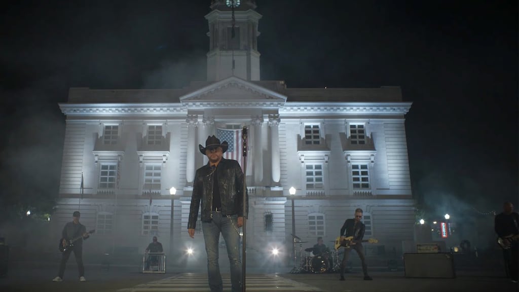 The video for Jason Aldean's song Try That in a Small Town was filmed in front of the Maury County Courthouse in Columbia, Tennessee, site of the 1920s lynching of black teenager Henry Choate