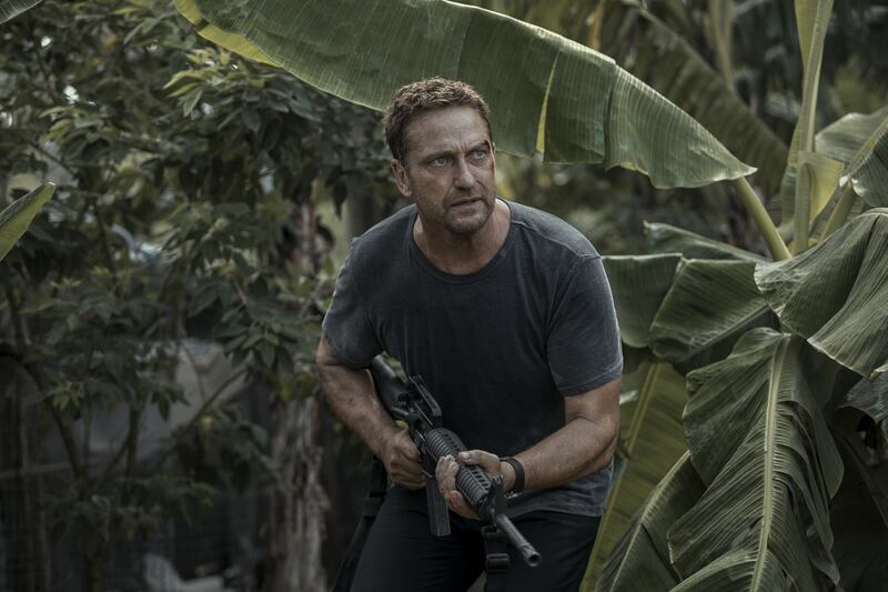 Gerard Butler in Plane. Photograph: PA Photo/Lionsgate/Kenneth Rexach