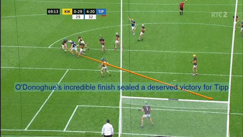 Oisín O’Donoghue's late goal for Tipperary was the start of a chaotic end game in Croke Park.