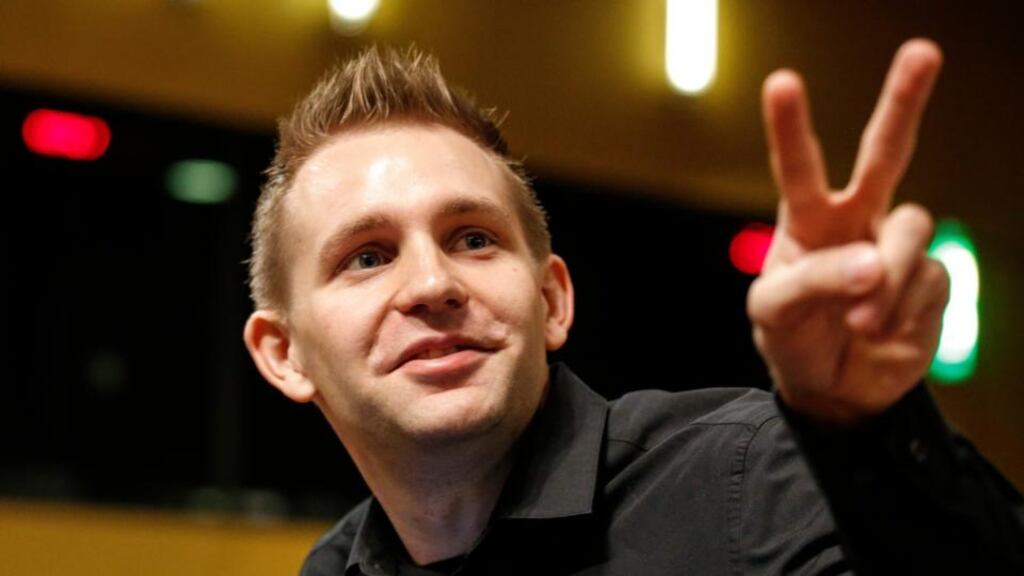 Max Schrems: The European Court of Justice ruling followed legal action brought by the Austrian privacy campaigner over whether his Facebook data was subject to NSA surveillance. Photograph: Julien Warnand/EPA