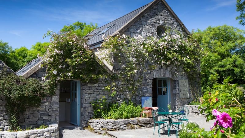 The blending room at the Burren Perfumery, Co Clare. Photograph: Ralph Doyle
