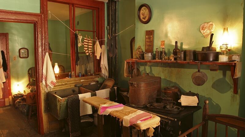 The objects in the Moore’s apartment become the anchors for their story. Photograph: tenement.org