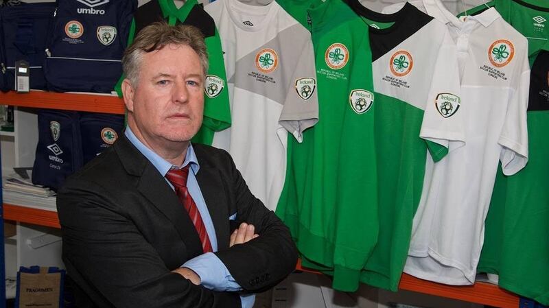 Gerry Keany in his Harrow-based Cara Stationery shop. He has already seen the impact of the Brexit debate on his business