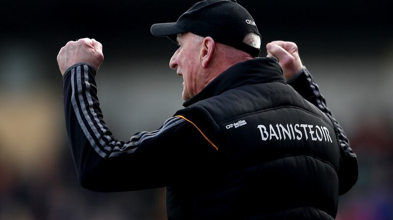 Brian Cody used the league to breed winning habits. Photograph: James Crombie/Inpho