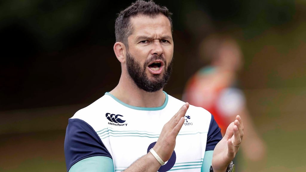Andy Farrell: “Coming to Ireland and living in Dublin is almost like going home for me. Just the people and family-type atmosphere.”