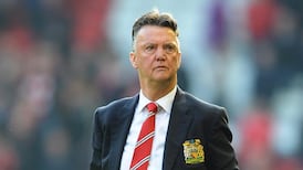 Louis Van Gaal believes finishing second is a realistic target