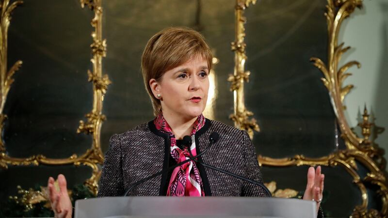 Scotland’s first minister Nicola Sturgeon: unveiled  detailed proposals to keep Scotland in the European single market. Photograph: Scottish Government/PA Wire
