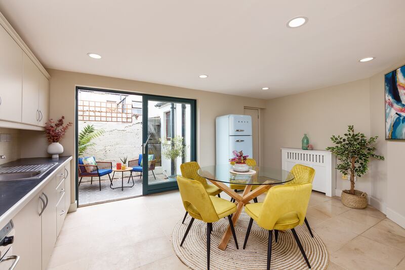 Kitchen and dining area