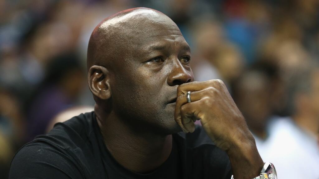 Michael Jordan has reportedly played a key role in negotiations in the wake of the NBA boycott. Photograph: Streeter Lecka/Getty