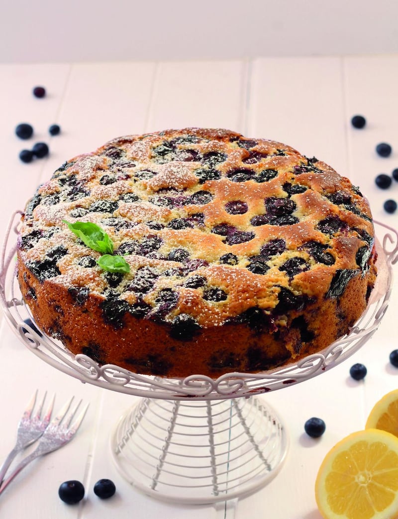 Shane Smith’s blueberry-lemon yoghurt cake