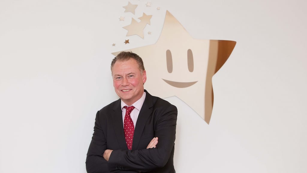 Gambling man: Dermot Griffin, chief executive of National Lottery. Photograph: Tom Honan