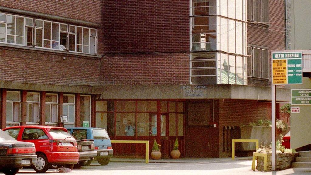 The old Meath Hospital site before the move out to Tallagh