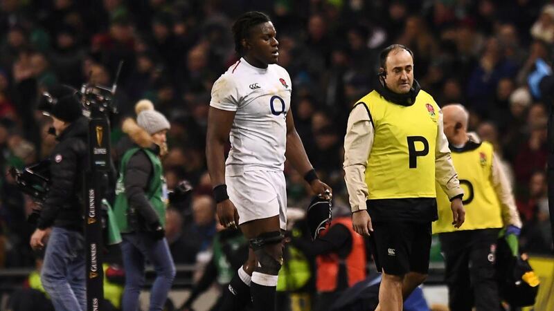 Maro Itoje could return for England’s game against Italy at twickenham on Saturday. Photograph: Clodagh Kilcoyne/Reuters hoto