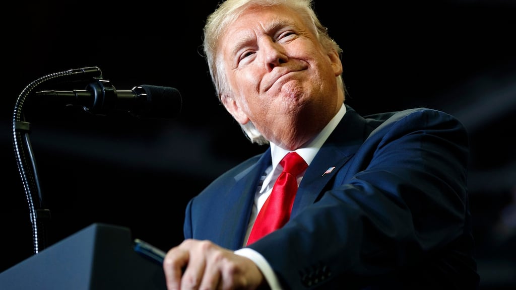 The Midterm elections are being viewed as a referendum of sorts on Donald Trump’s presidency. Photograph: Carolyn Kaster/AP