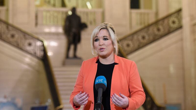 Sinn Féin’s Northern leader Michelle O’Neill has said her party “stands ready to form a credible, sustainable and inclusive executive”. File photograph: Michael Cooper/PA Wire