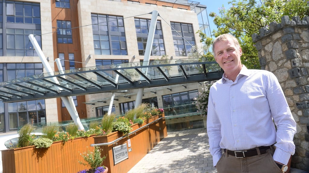 Albert Connaughton, director at Belmont House, believes public guidance was ‘behind the curve’. Photograph: Dara Mac Dónaill