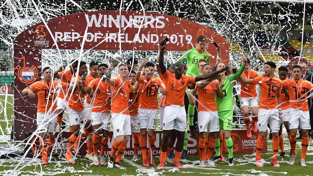 Netherlands won last year’s Euro under-17 Championships in Ireland. Photo: Charles McQuillan/Getty Images