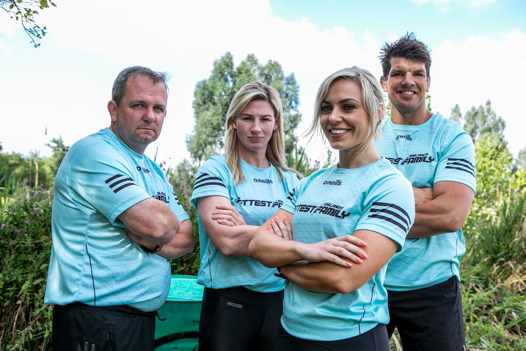 RTÉ's Ireland's Fittest Family. Photograph: Kyran O'Brien