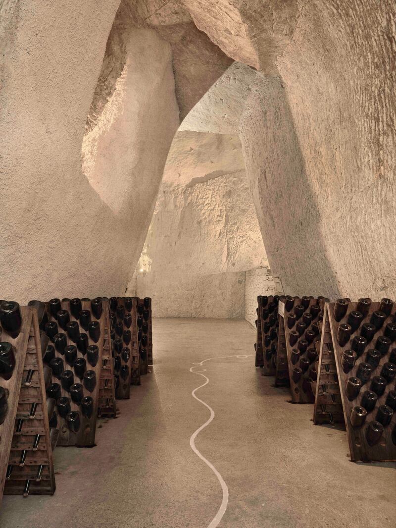 Visit the 250km underground network of crayères in the Champagne region of France