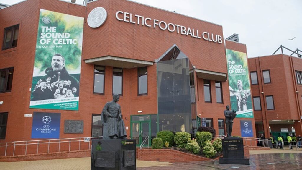 A former Celtic kitman, Jim McCafferty, has been arrested in Belfast after admitting to abusing youth players at the club during the 1990s. Photograph: Getty/ Steve Welsh