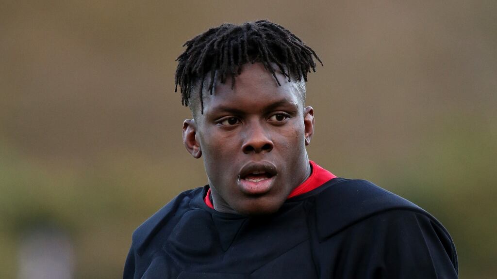 Maro Itoje is in line to make his England debut against Ireland on Saturday. Photograph: Getty